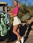 Golf: Paige Spiranac, la golfista viral: "Los hombres salían